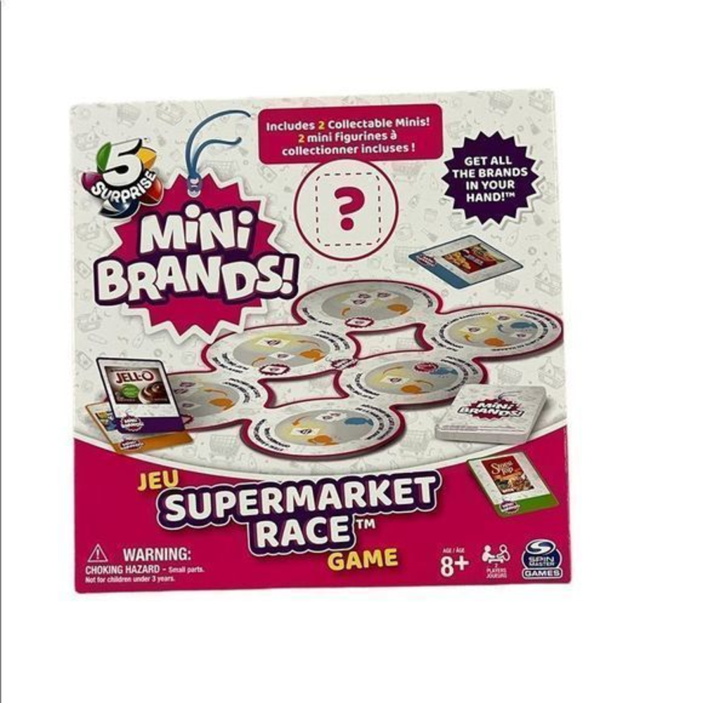 MiniBrands Supermarket Race game - ages 8+. NWT